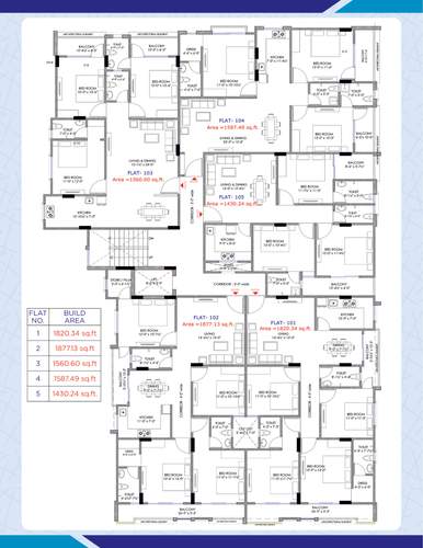  town-square Block 1 Cluster Plan