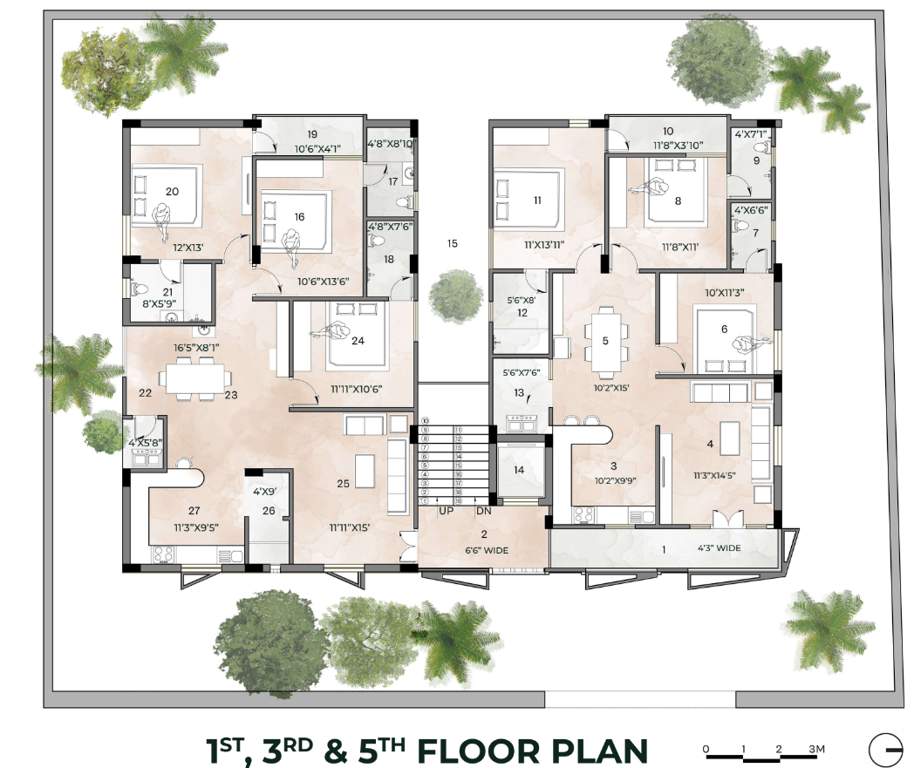  hanumanla heights Hanumanla Heights Cluster Plan