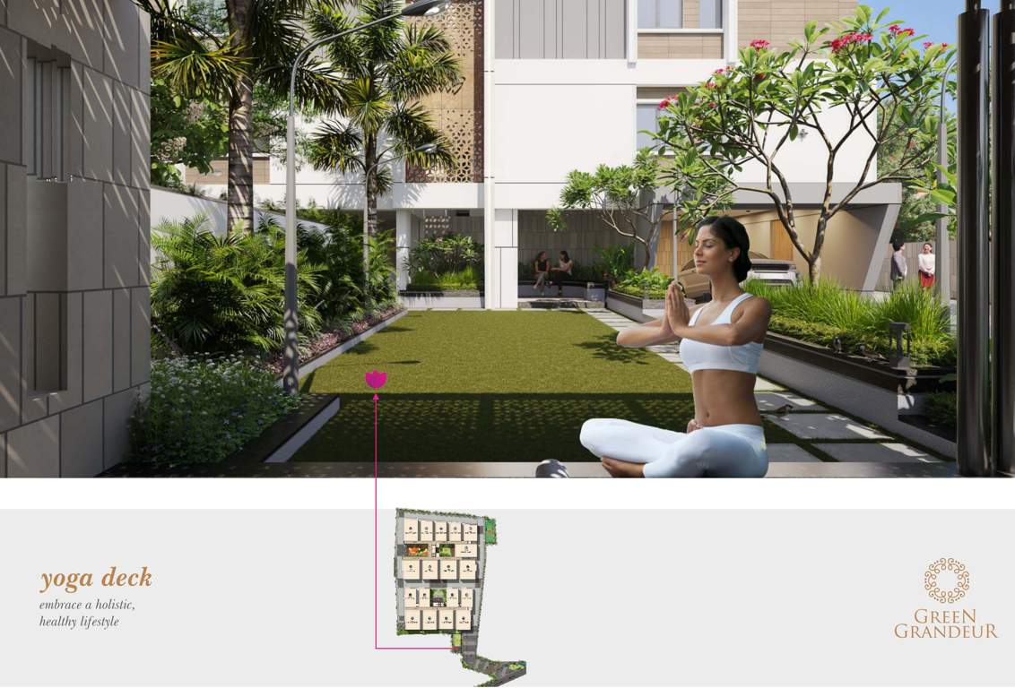  green grandeur Yoga/Meditation Area