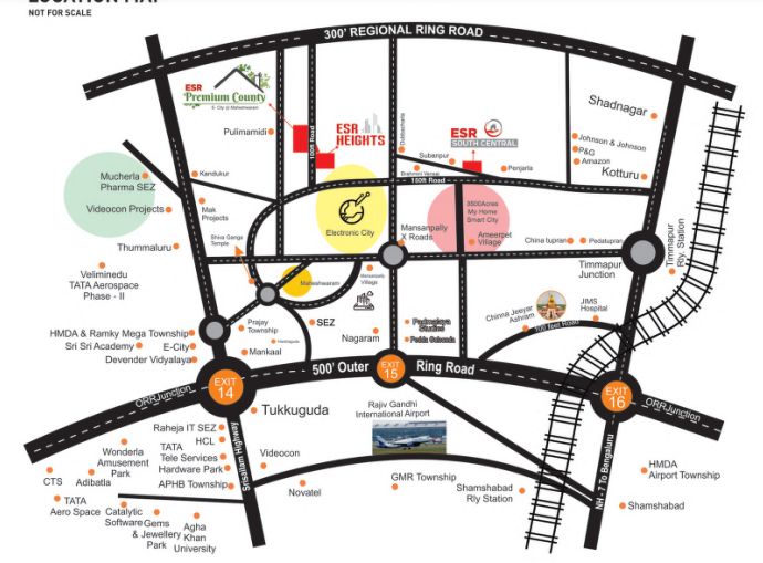  premium county Location Plan