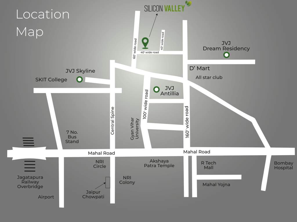  silicon valley Location Plan