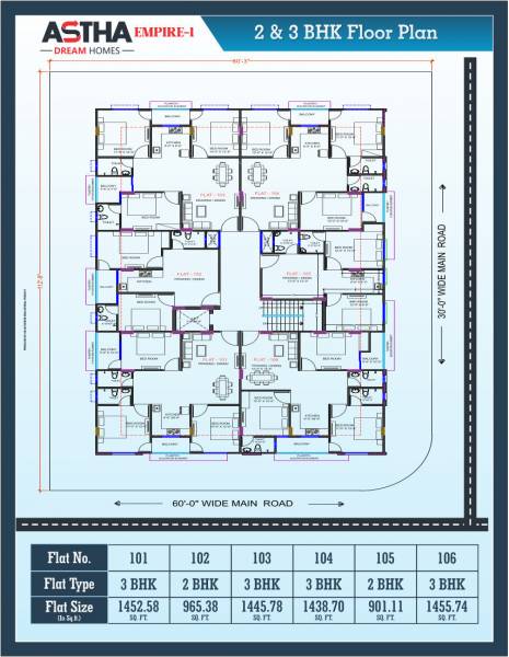  empire-i Astha Empire I Cluster Plan