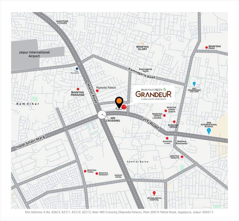  green grandeur Location Plan