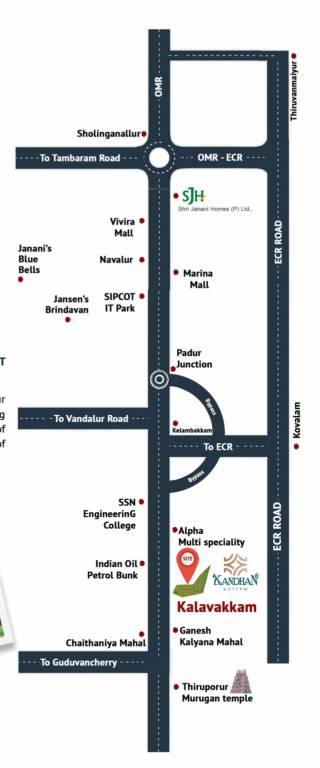  kandhan kottam phase 2 Location Plan