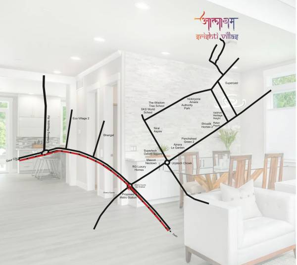 Location Plan shrishti-homes Location Plan