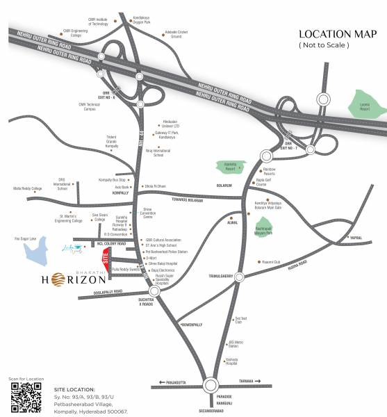  horizon Location Plan