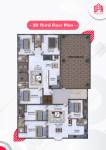 Kadambavanam Flats Cluster Plan for 3rd Floor kadambavanam-flats Kadambavanam Flats Cluster Plan for 3rd Floor