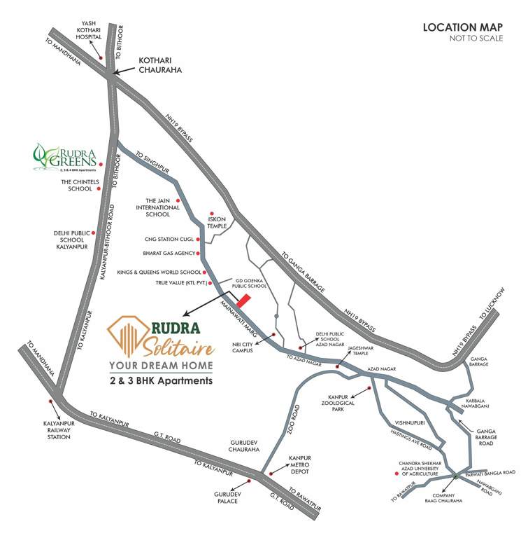  solitaire Location Plan