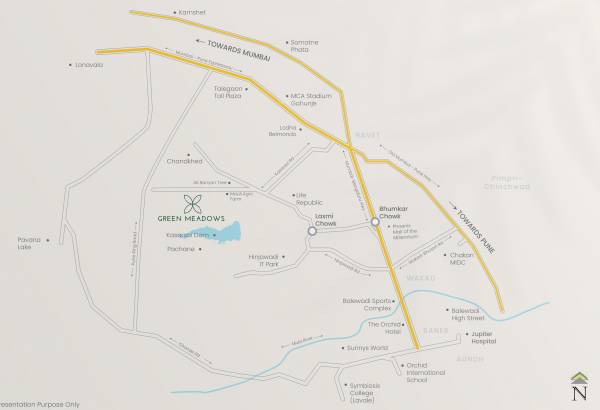  green-meadows Location Plan