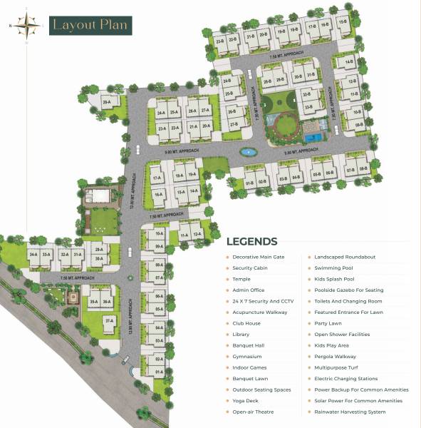  safalam-luxuria Layout Plan