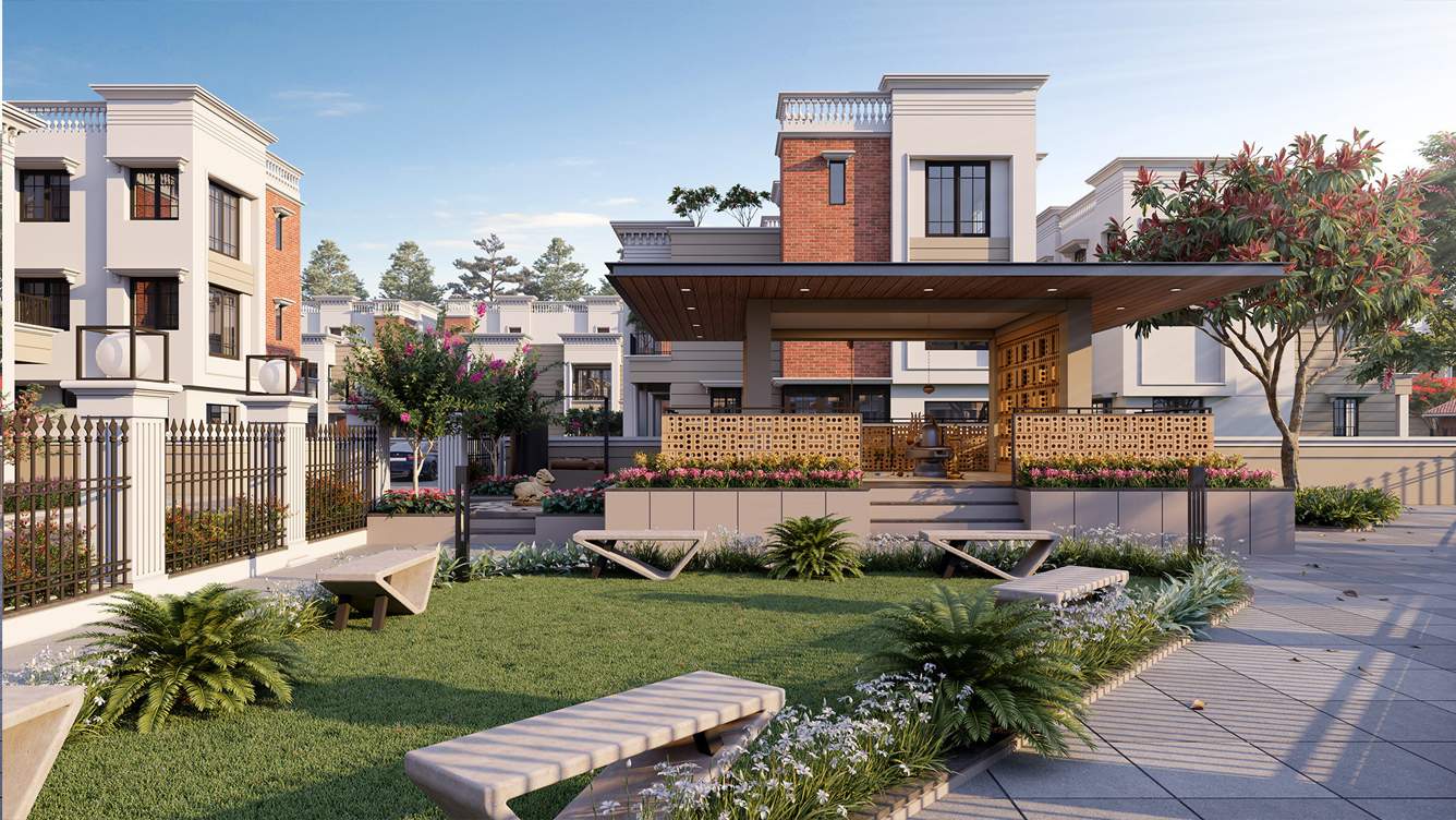  safalam luxuria Landscape Garden and Tree Planting