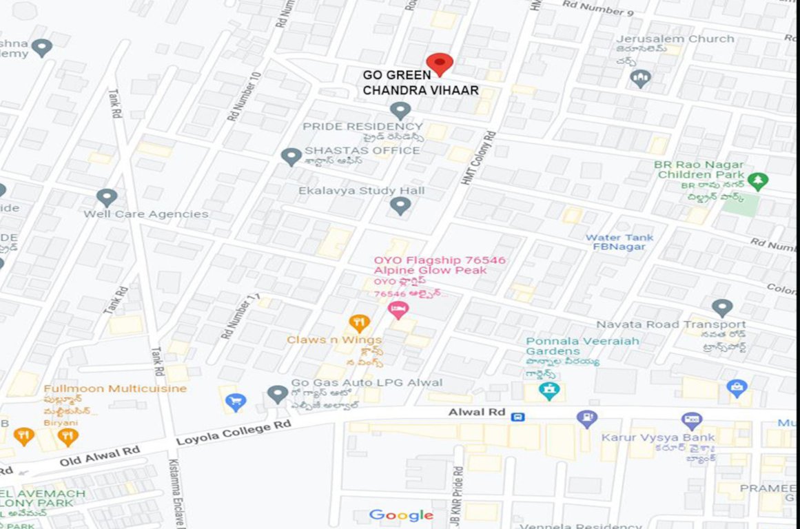  chandra vihaar Location Plan