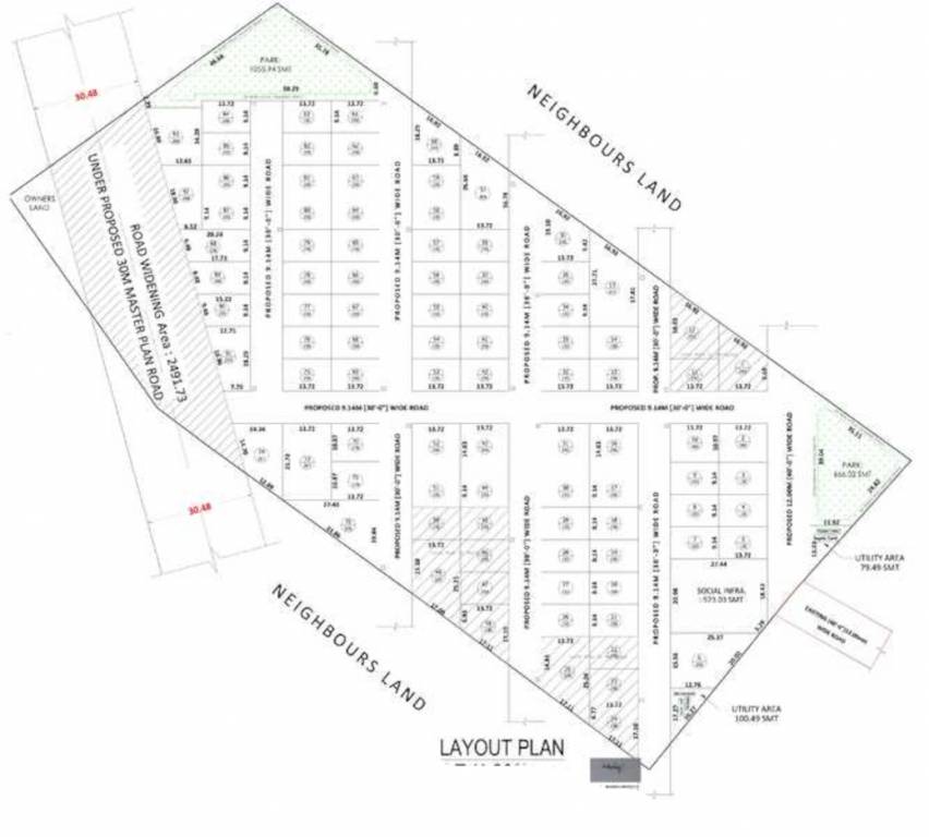  nature ville phase ii Layout Plan