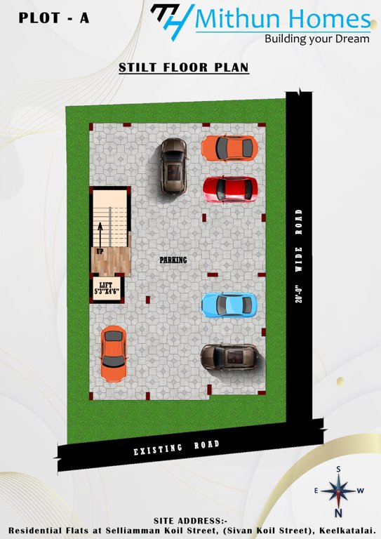  sun shine Wing A Cluster Plan for ground Floor
