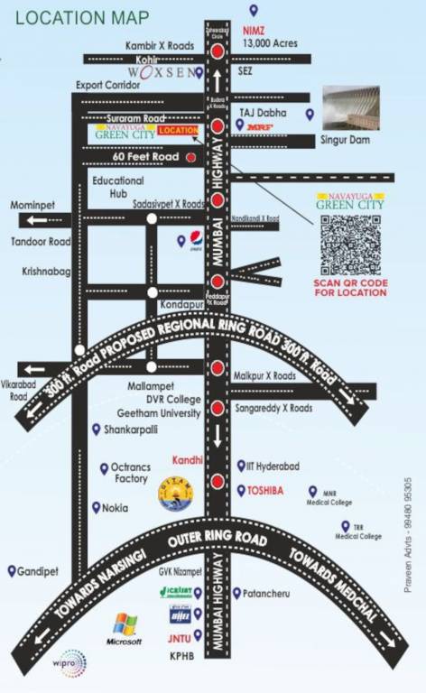  green city Location Plan