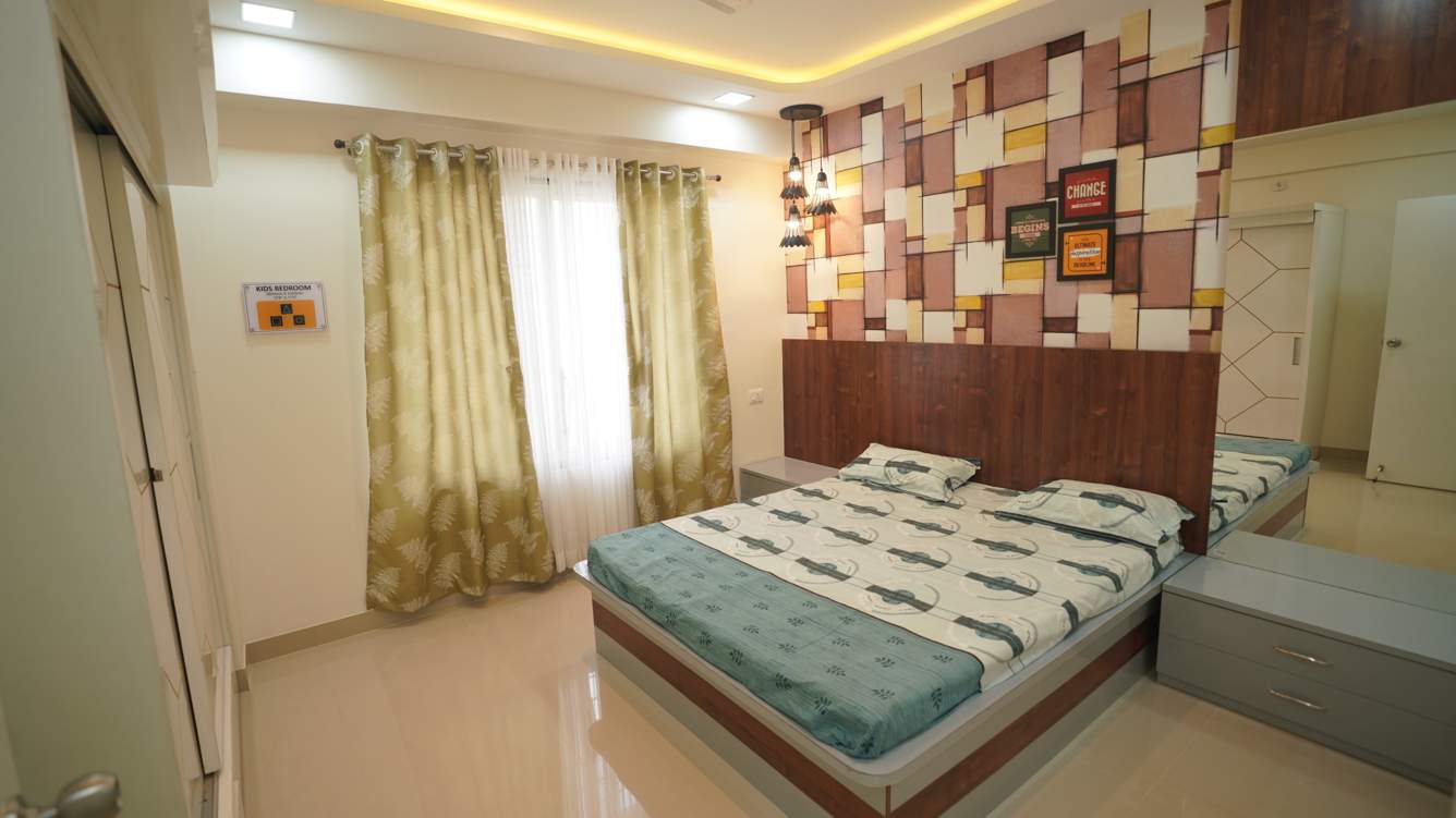  eden garden tathawade Bedroom