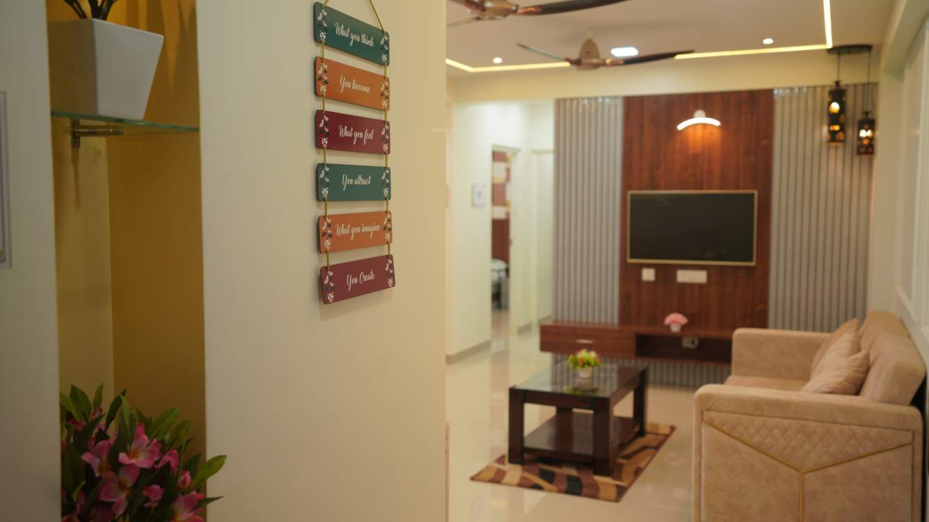  eden garden tathawade Living Area