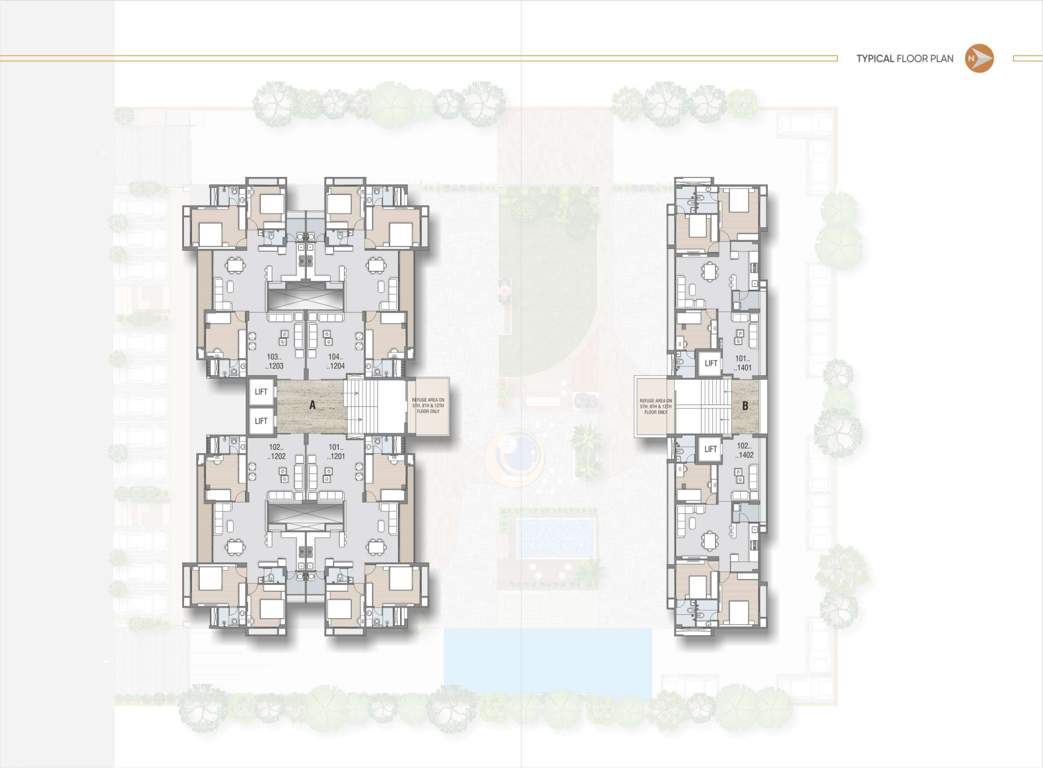  aarohi shivalay Block A Cluster Plan