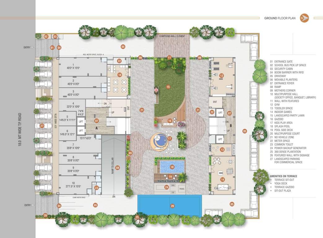  aarohi shivalay Block A Cluster Plan