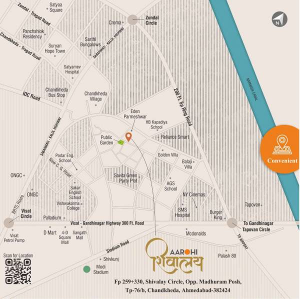  aarohi-shivalay Location Plan