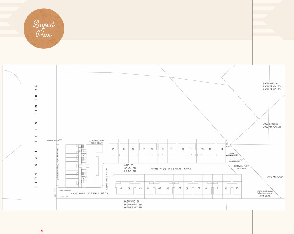  kishan sapphire villa Layout Plan