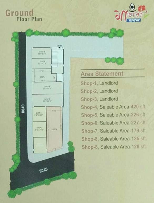  maa tara bhawan Maa Tara Bhawan Cluster Plan for ground Floor