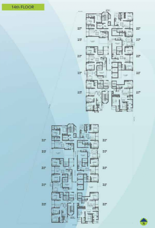  north park Dummy Tower Cluster Plan