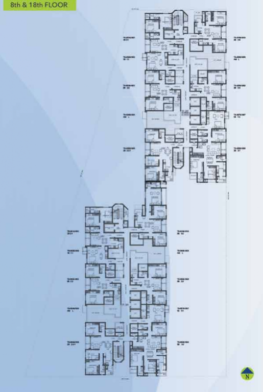  north park Dummy Tower Cluster Plan