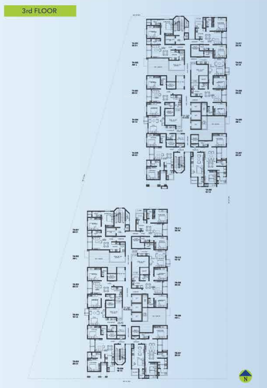  north park Dummy Tower Cluster Plan