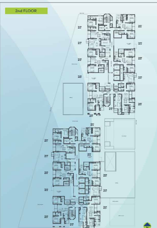  north park Dummy Tower Cluster Plan