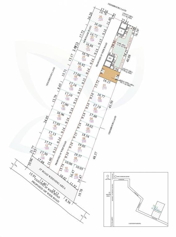  tranquil Layout Plan