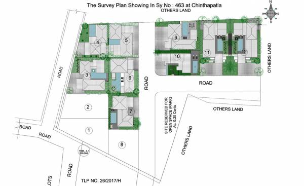  nisargah Layout Plan