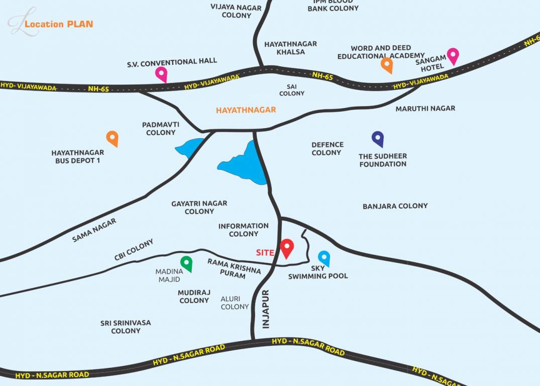  aarna pride Location Plan