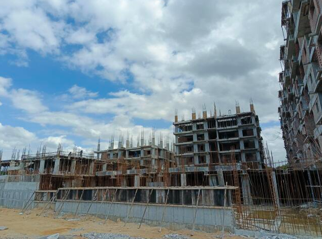  green meadows Block A Construction Status Jan 25