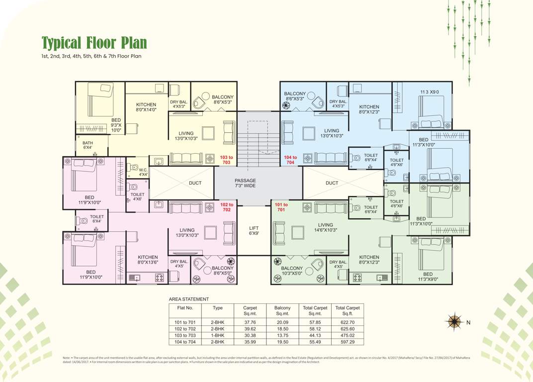  snehal apartment Snehal Apartment Cluster Plan