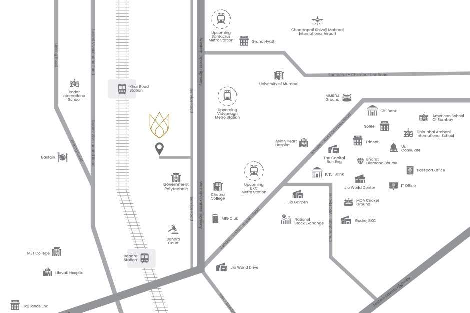  the address by gs bandra tower a Location Plan