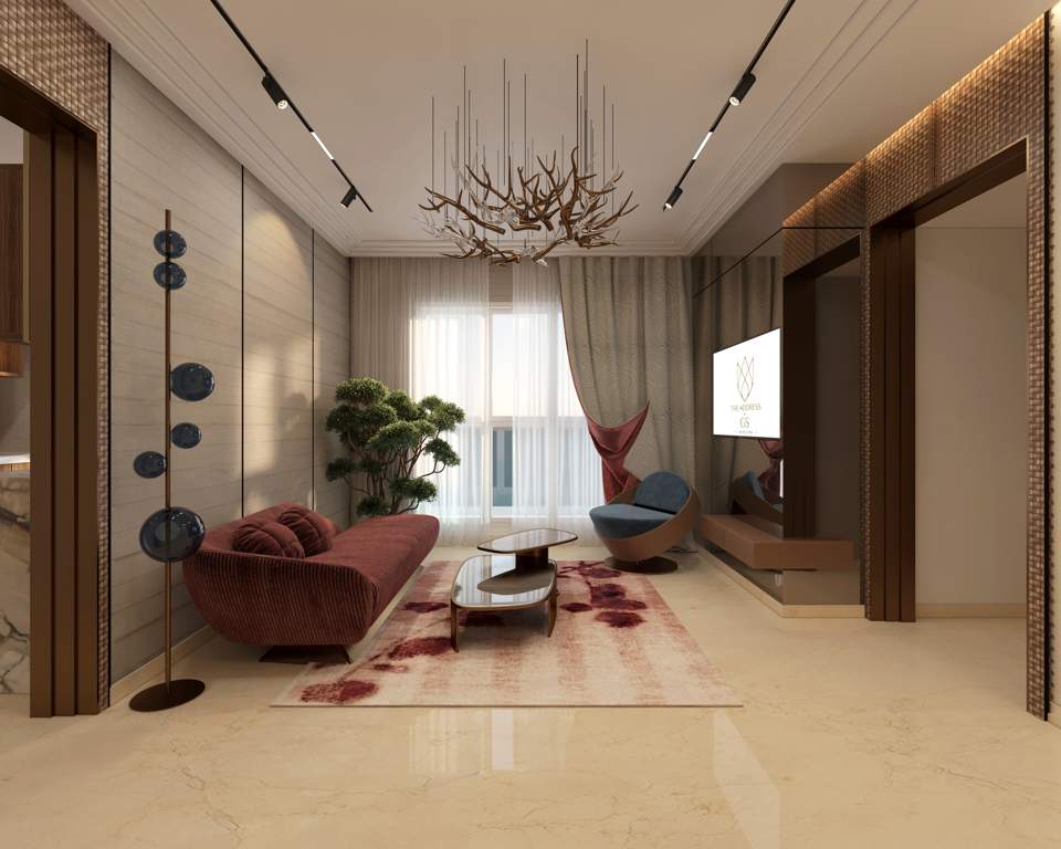  the address by gs bandra tower a Living Area