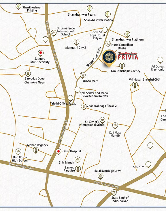  privia Location Plan