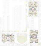  park Block A,B,C Cluster Plan For Typical Floor Plan