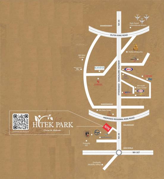  hitek-park Location Plan