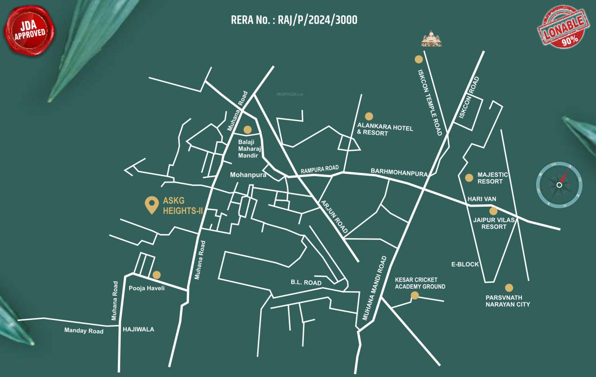  heights ii Location Plan