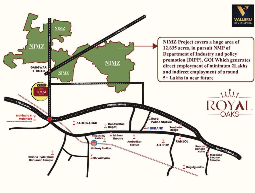  royal oaks Location Plan