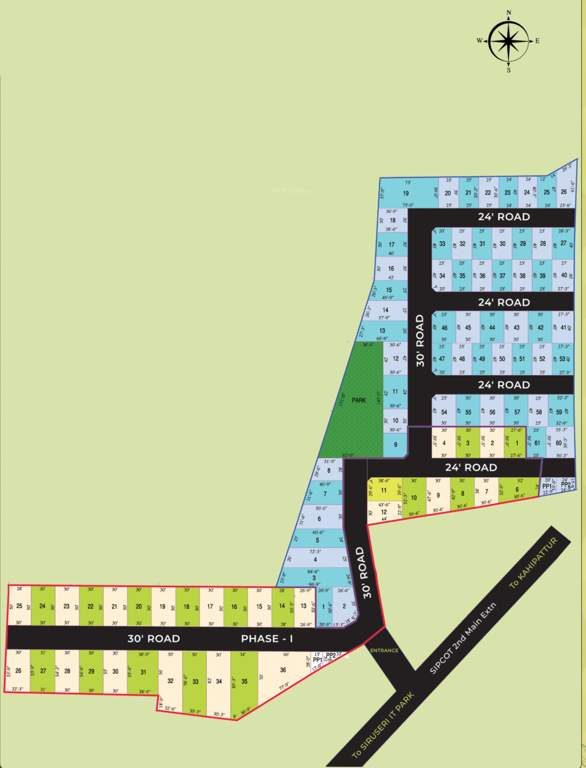  aanya Layout Plan