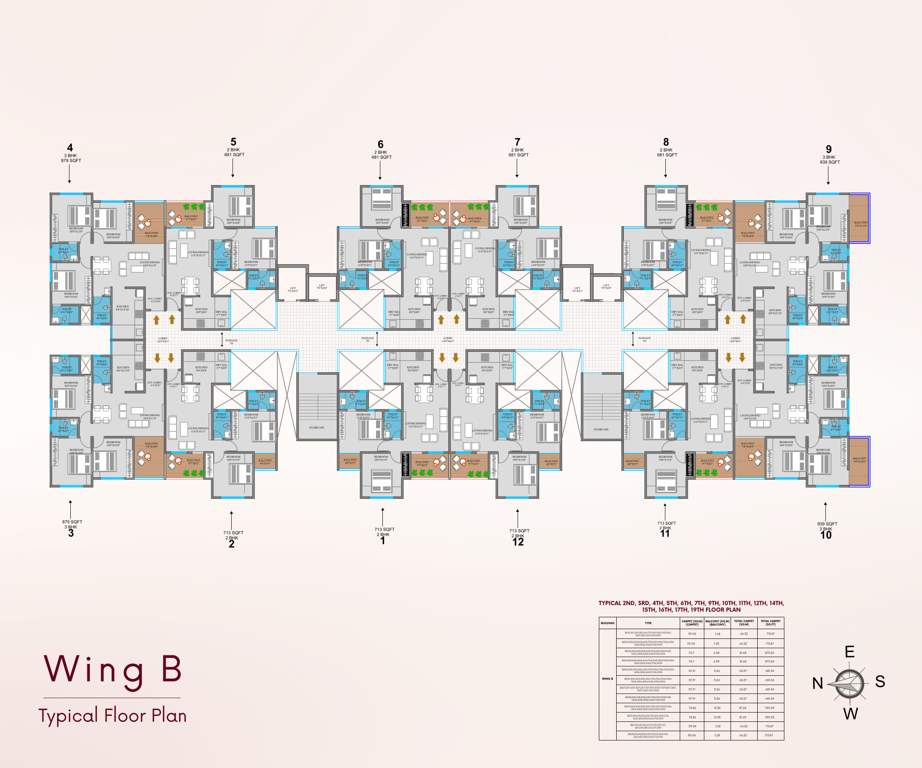  the skylark ii B Wing Cluster Plan