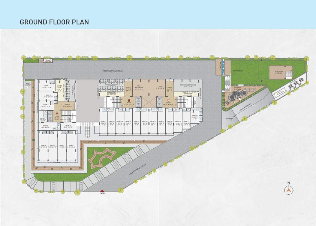  royal 4 Cluster Plan