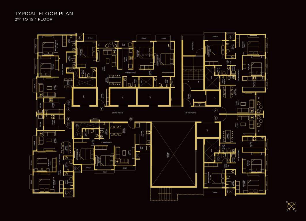  tiara redevelopment of dindoshi darshan chsl Dindoshi Darshan Co operative Housing Society Ltd Cluster Plan