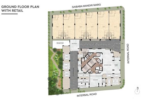  aura Inspira Aura - Arihant Siddhi Cluster Plan
