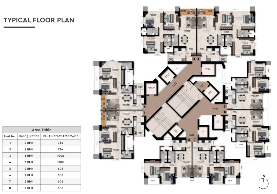  aura Inspira Aura   Arihant Siddhi Cluster Plan