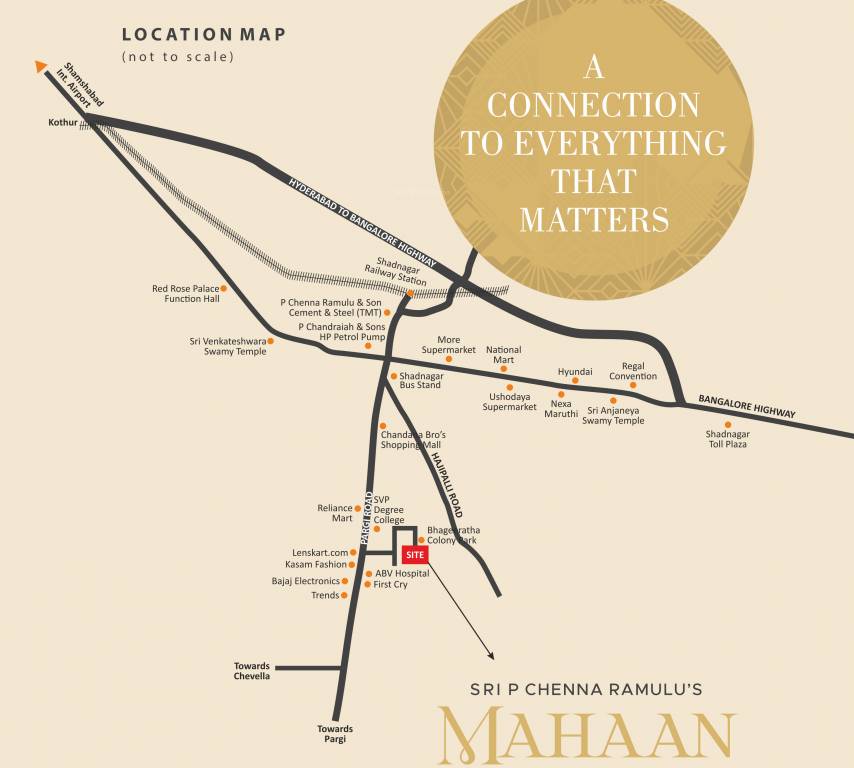  sri p chenna ramulus mahaan block b Location Plan