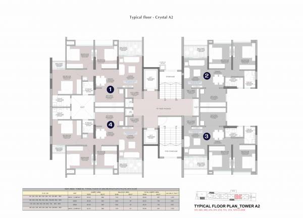  rudraksh-vantage Rudraksh Vantage Tower-1 Cluster Plan